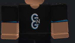 Black shirt with EN chest logo